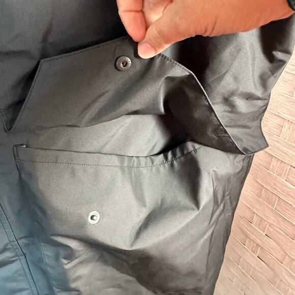 Nike rain jacket zip up zip packets black summer utility sure activewear outdoor - Picture 14 of 16